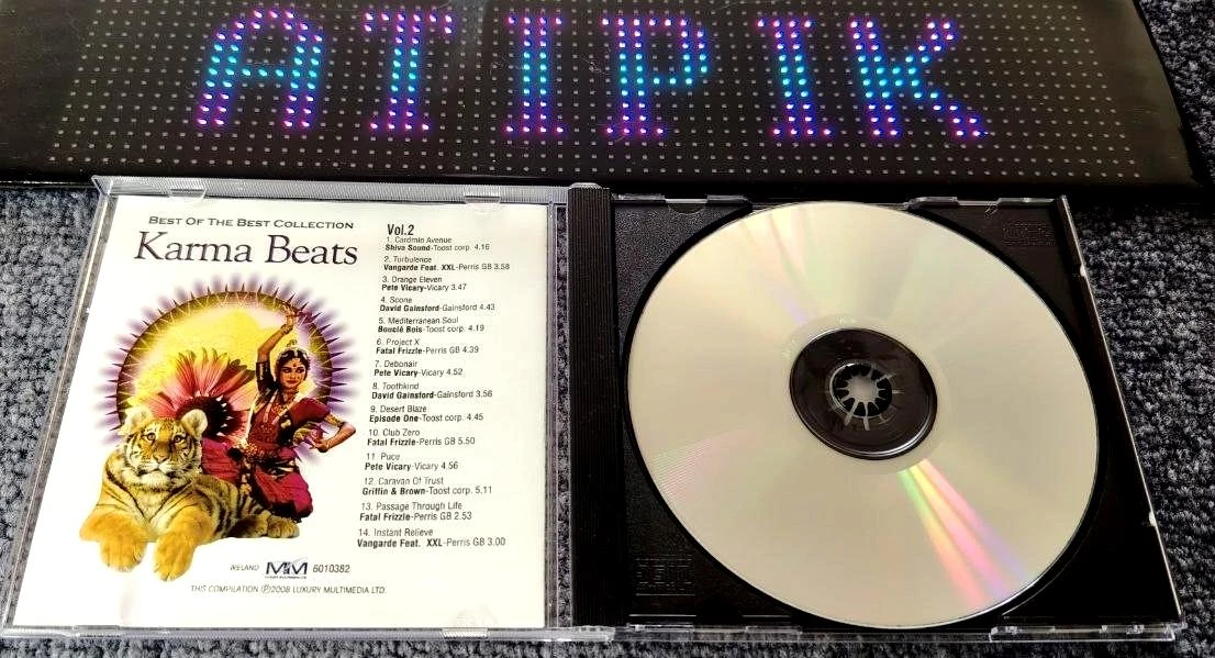 🎧 CD raro Karma Beats Vol.2 - Importación Irlanda Lounge Chill Out 🔥 – photo 4